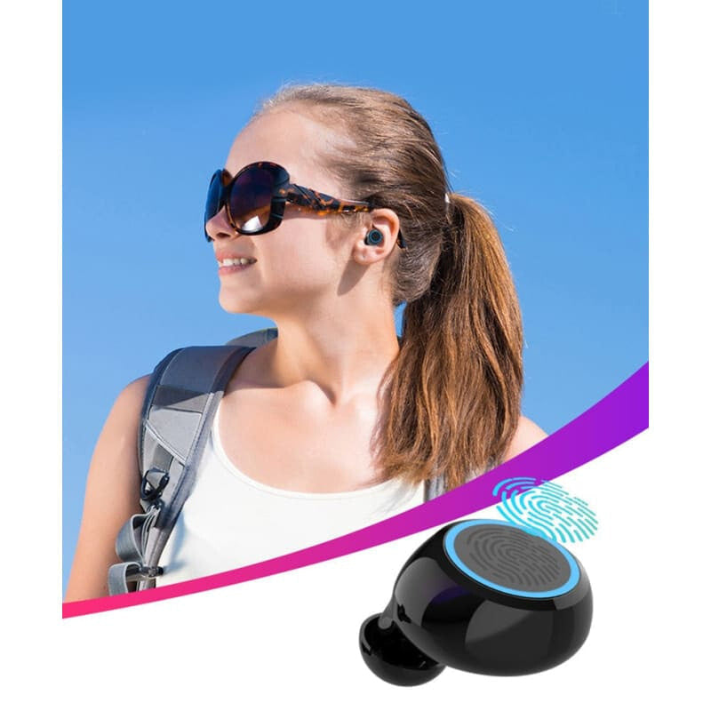 Écouteurs True Wireless Sport Waterproof à Contrôle Tactile