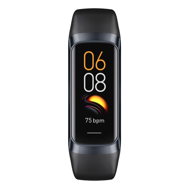 Montre Bracelet Connectée Sport Santé Etanche Noir | Lilikdo