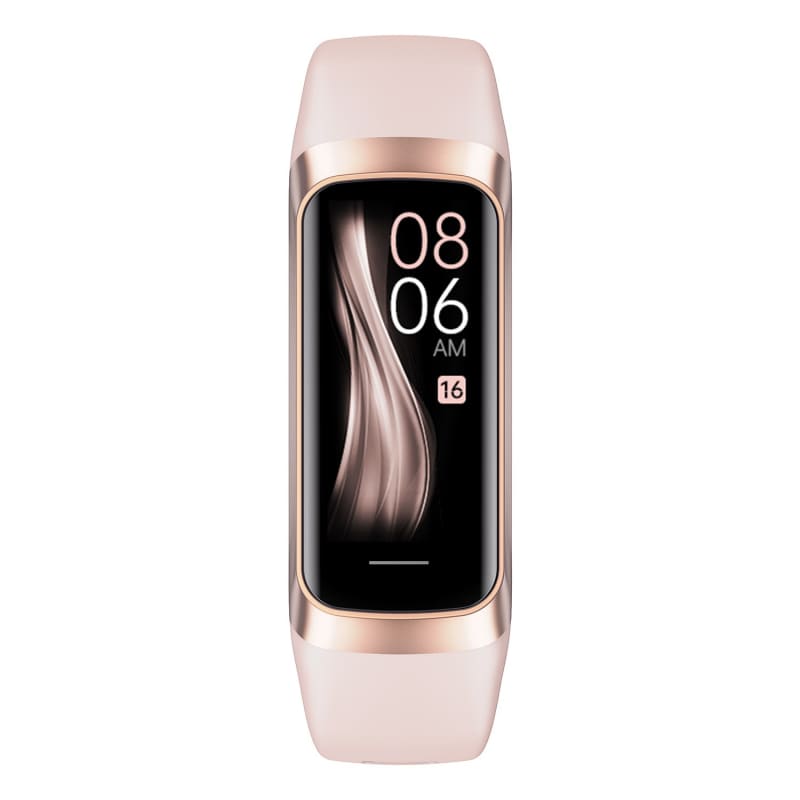 Montre Bracelet Connectée Sport Santé Etanche Rose | Lilikdo