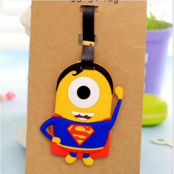 Ătiquette de Bagage Fun & Cartoon en Silicone 15 | Lilikdo