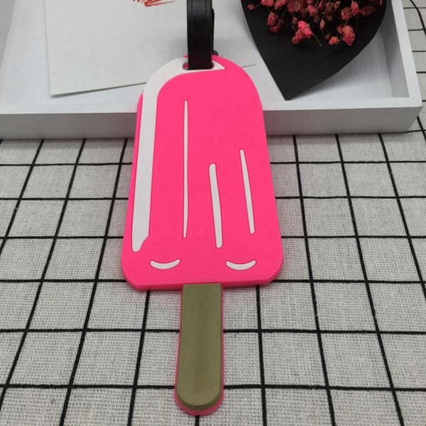 Ătiquette de Bagage Fun & Cartoon en Silicone 22 | Lilikdo
