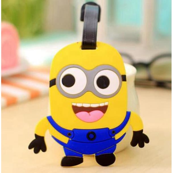 Ătiquette de Bagage Fun & Cartoon en Silicone 8 | Lilikdo