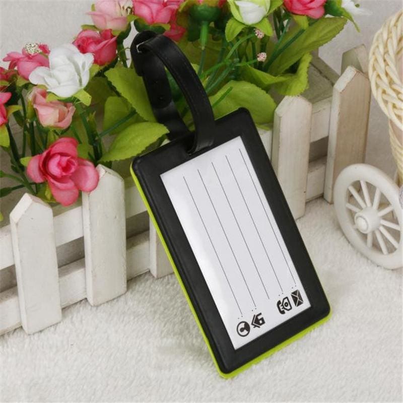 Ătiquette de Bagage Funny Message en Gel Silice | Lilikdo