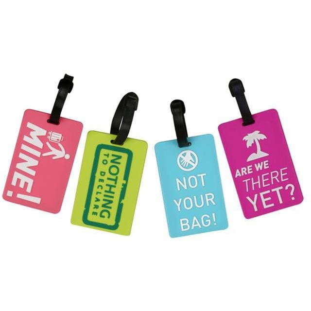 Ătiquette de Bagage Funny Message en Gel Silice | Lilikdo