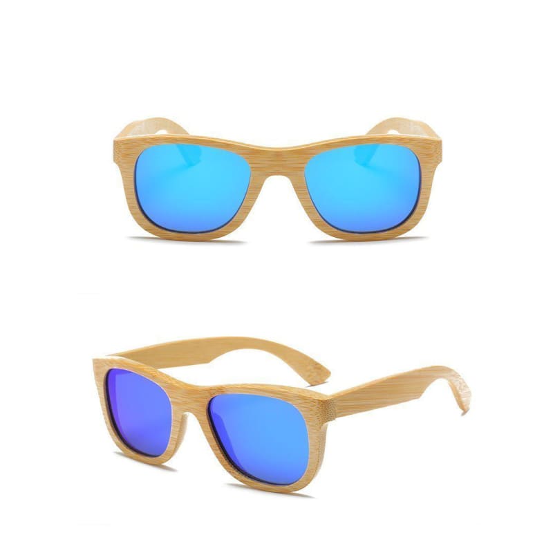 Lunettes de Soleil en Bambou avec Verres Polarisés | Lilikdo