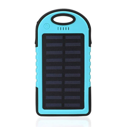 Batterie Externe Solaire Portable étanche 12000 Mah avec 2