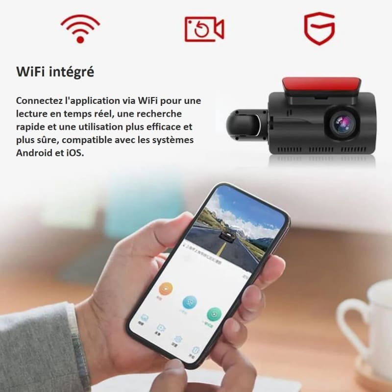 BLL EJ.life X5 Dash Camera Caméra de Tableau de Bord Double avec GPS WiFi  intégré, Caméra de Tableau de Bord de Voitur 7809355348200 - Cdiscount Auto