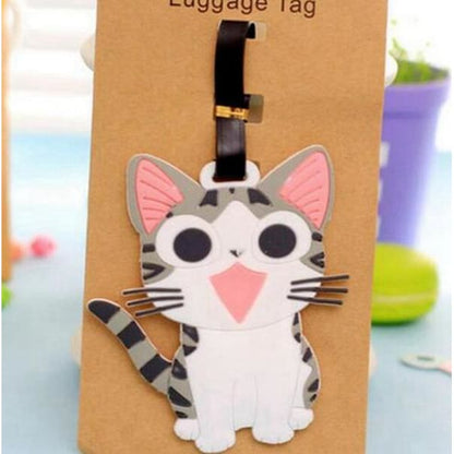 Étiquette de Bagage Fun & Cartoon en Silicone 13 | Lilikdo