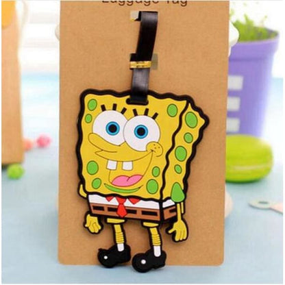 Étiquette de Bagage Fun & Cartoon en Silicone 14 | Lilikdo