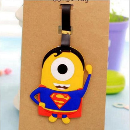 Étiquette de Bagage Fun & Cartoon en Silicone 15 | Lilikdo
