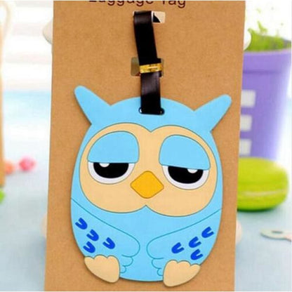 Étiquette de Bagage Fun & Cartoon en Silicone 17 | Lilikdo