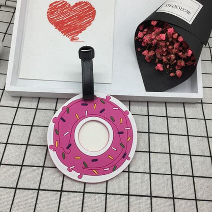 Étiquette de Bagage Fun & Cartoon en Silicone 18 | Lilikdo