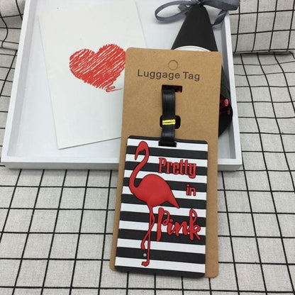 Étiquette de Bagage Fun & Cartoon en Silicone 21 | Lilikdo
