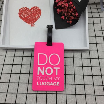 Étiquette de Bagage Fun & Cartoon en Silicone 24 | Lilikdo