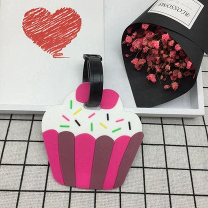 Étiquette de Bagage Fun & Cartoon en Silicone 26 | Lilikdo