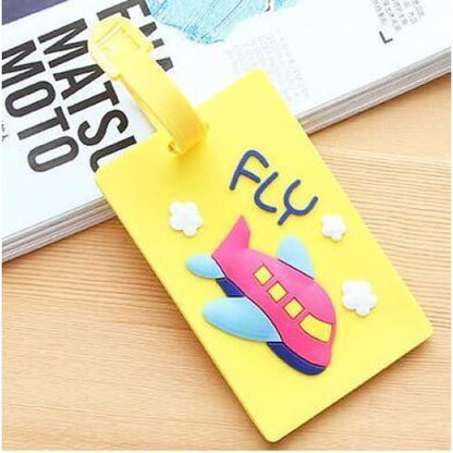 Étiquette de Bagage Fun & Cartoon en Silicone 27 | Lilikdo