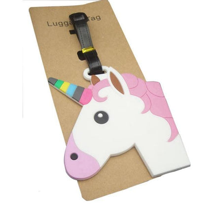 Étiquette de Bagage Fun & Cartoon en Silicone 3 | Lilikdo