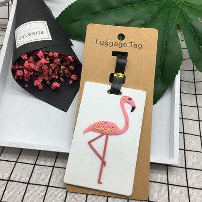 Étiquette de Bagage Fun & Cartoon en Silicone 5 | Lilikdo