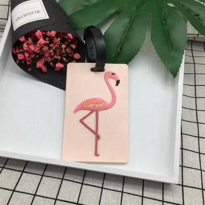 Étiquette de Bagage Fun & Cartoon en Silicone 6 | Lilikdo