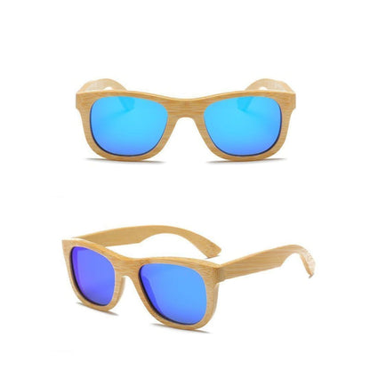 Lunettes de Soleil en Bambou avec Verres Polarisés | Lilikdo