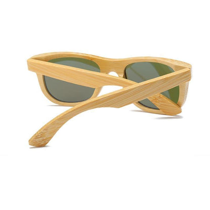 Lunettes de Soleil en Bambou avec Verres Polarisés | Lilikdo