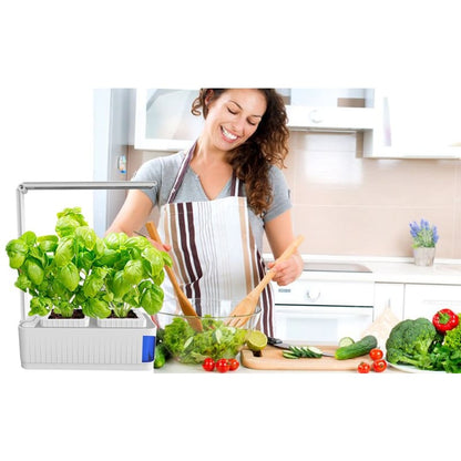 Mini Jardin Potager D’intérieur Hydroponique avec Lampe Led
