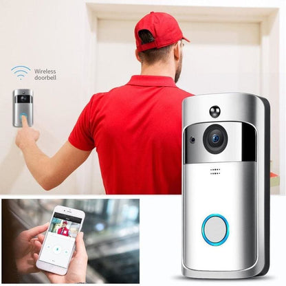 Sonnette sans Fil Connectée Wi-fi avec Caméra