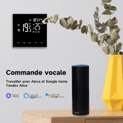 Thermostat Programmable Connecté Wi-fi à Ecran Lcd Tactile